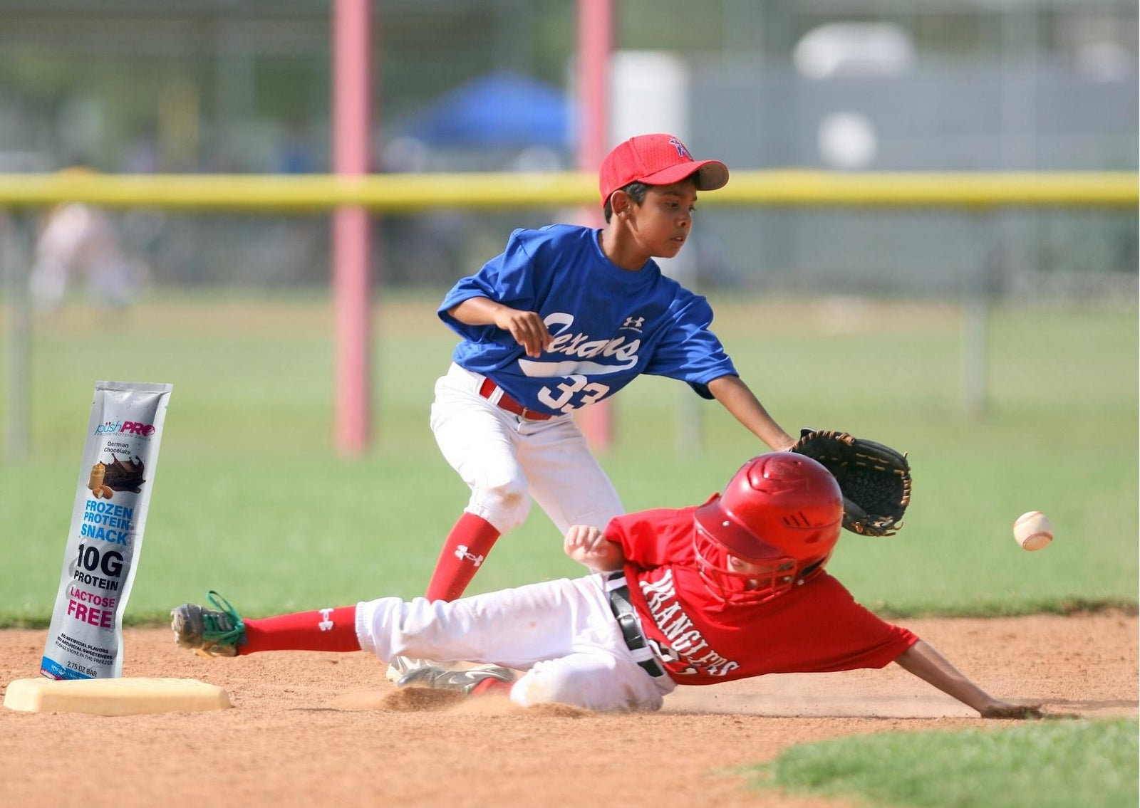 All Natural, Gluten Free, Frozen Protein Bar with the taste and texture of ice cream