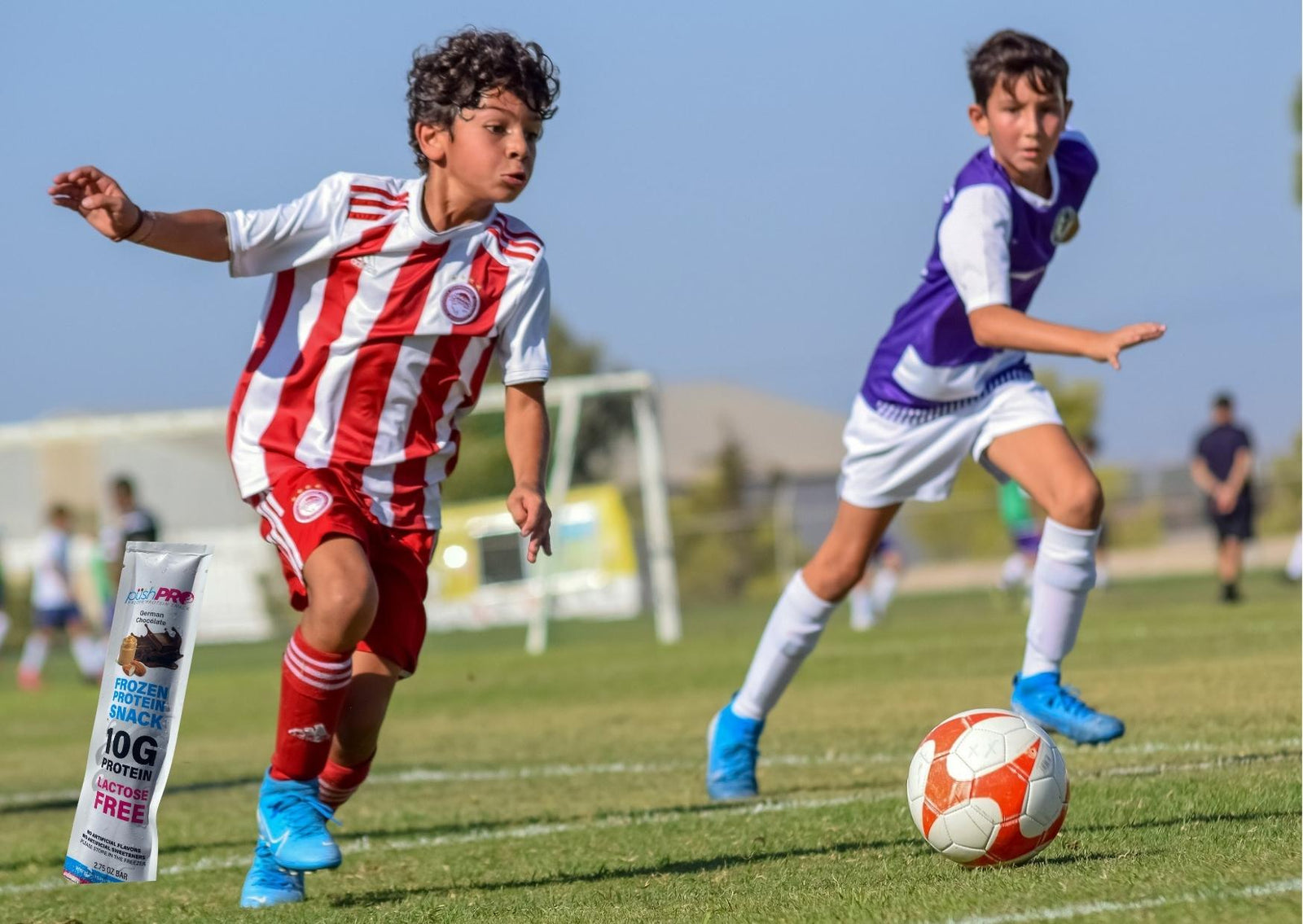 All Natural, Gluten Free, Frozen Protein Bar with the taste and texture of ice cream
